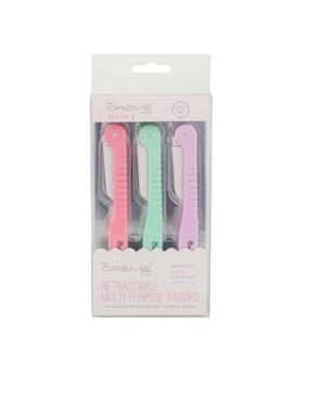 The Crème Shoo Retractable Multi-Purpose- Pink, Mint & wLavender (Set of 3)